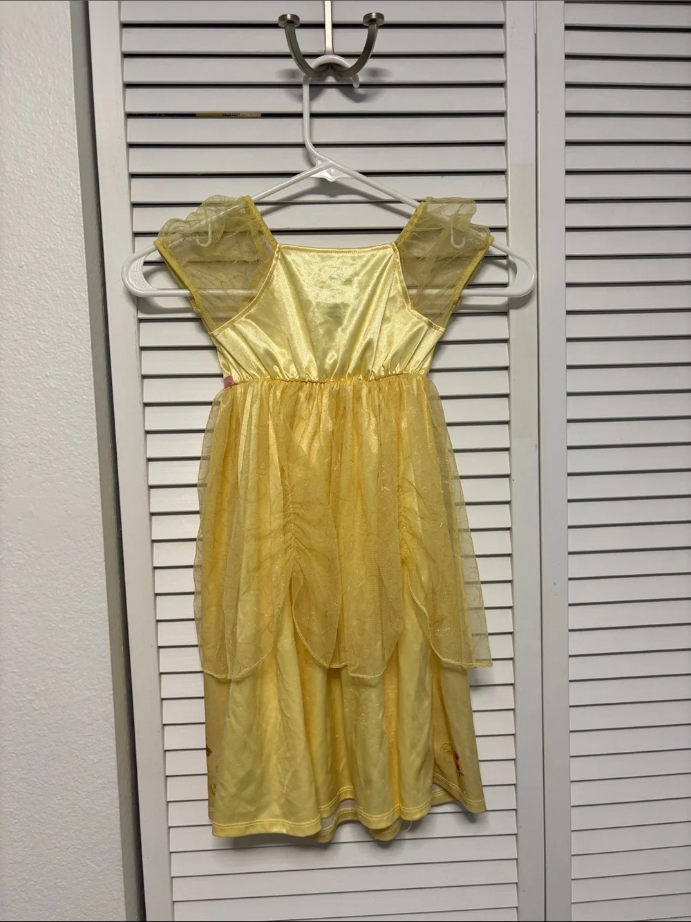 Disney Yellow and Pink Belle Costume Dress for Kids